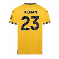 Pánský Fotbalový dres Wolves Max Kilman #23 2023-24 Domácí Krátký Rukáv